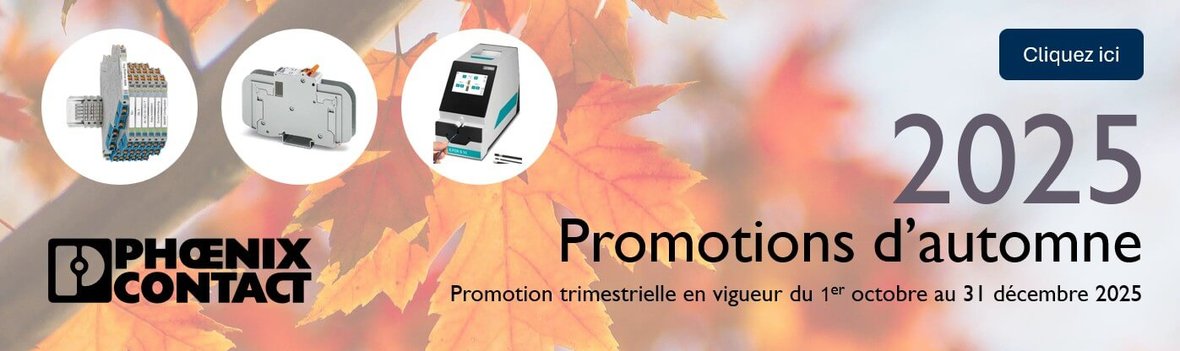 Offres spéciales d'automne 2025